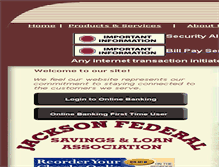 Tablet Screenshot of jacksonfederalsl.com